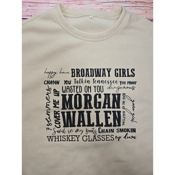 Morgan Wallen Graphic Sweatshirt Small - Picture 4 of 6